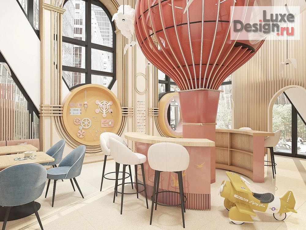 Дизайн интерьера ресторана " Craft-пространство Mouette" (фото 7)