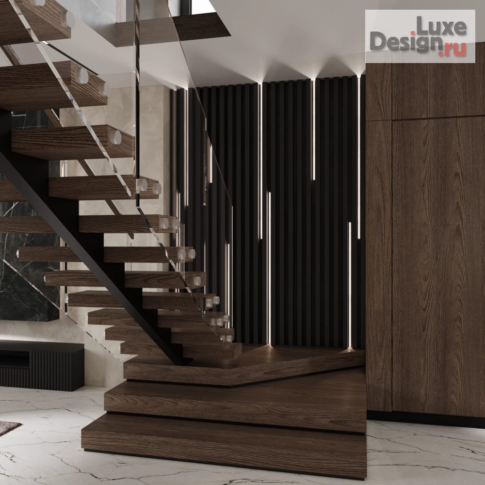 Дизайн интерьера загородного дома "Гостиная " (фото 5)