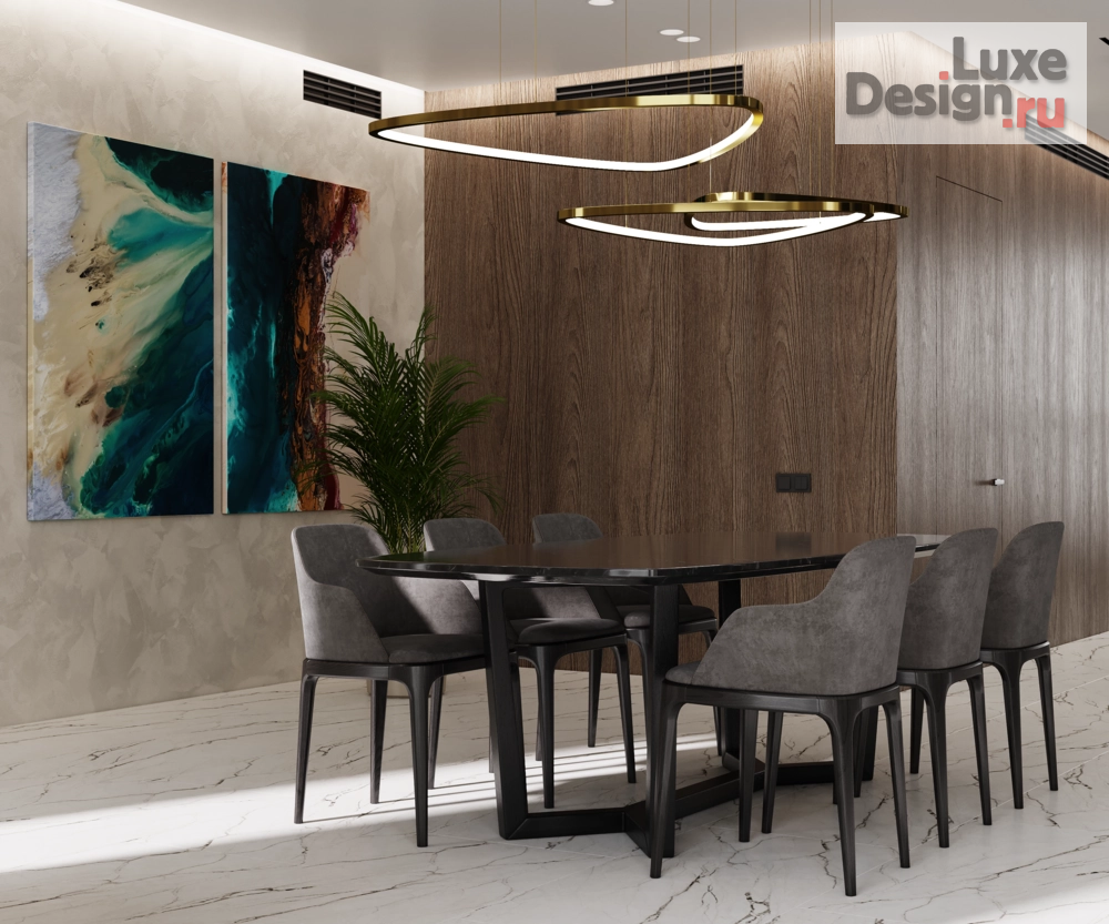 Дизайн интерьера кухни "Кухня-столовая" (фото 3)