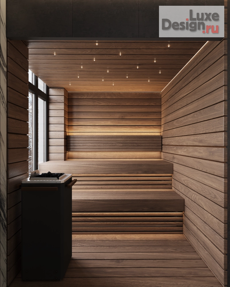 Дизайн интерьера сауны "Спа зона" (фото 7)