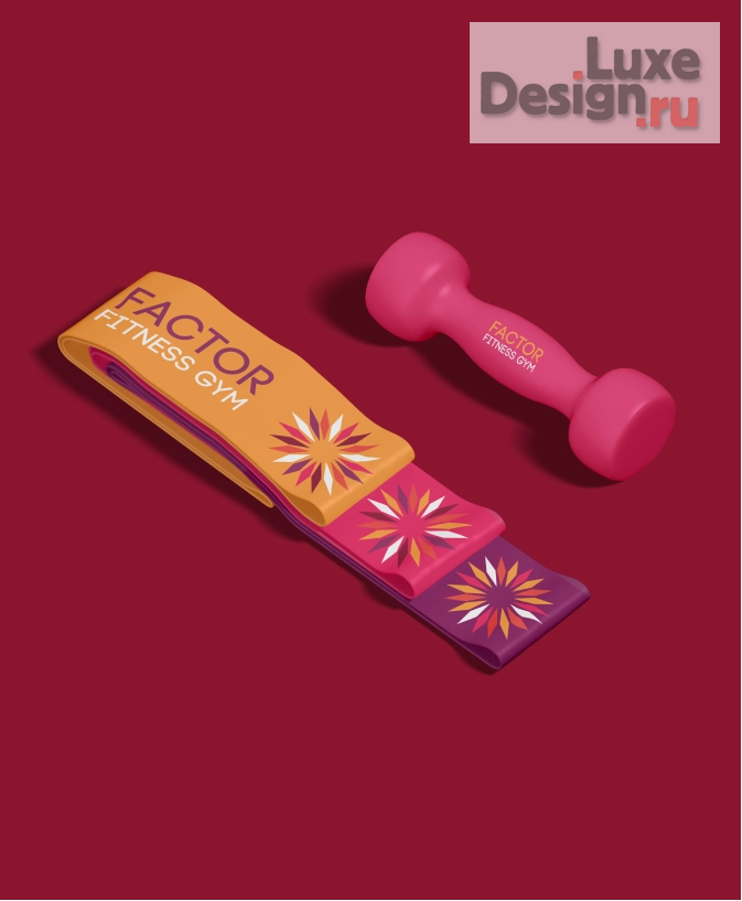 Дизайн интерьера оздоровительного комплекса "Яркий дизайн фитнес зала FACTOR для амбициозных женщин и сильных мужчин" (фото 13)