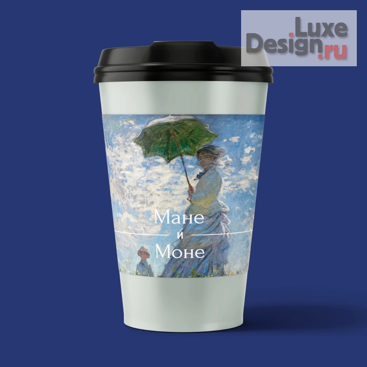 Дизайн интерьера кафе "Дизайн кофейни в Москве, как искусство "Мане и Моне"" (фото 8)