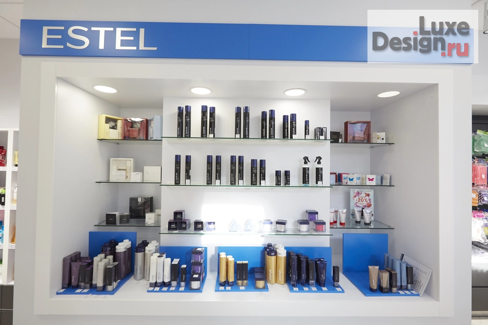 Дизайн интерьера торгового комплекса "Эффектный магазин косметики Космеmиk Pro в Челябинске" (фото 8)