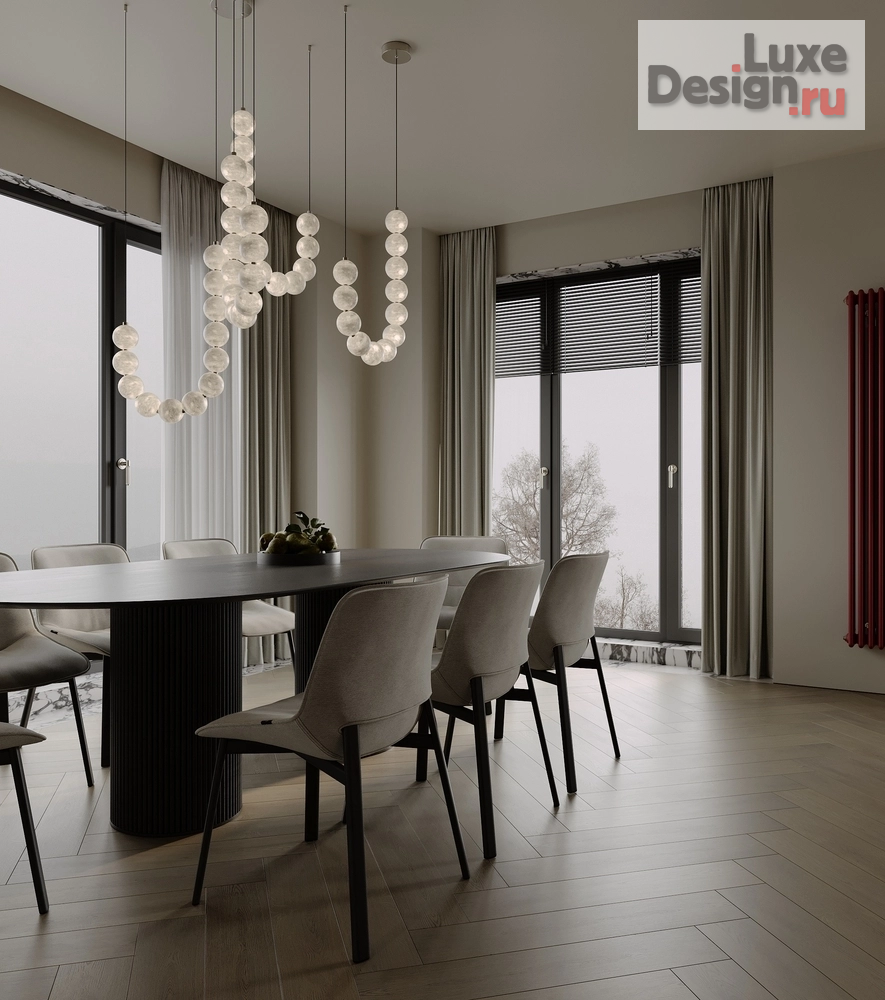 Дизайн интерьера четырехкомнатной квартиры "Дизайн-проект квартиры в Челябинске." (фото 6)