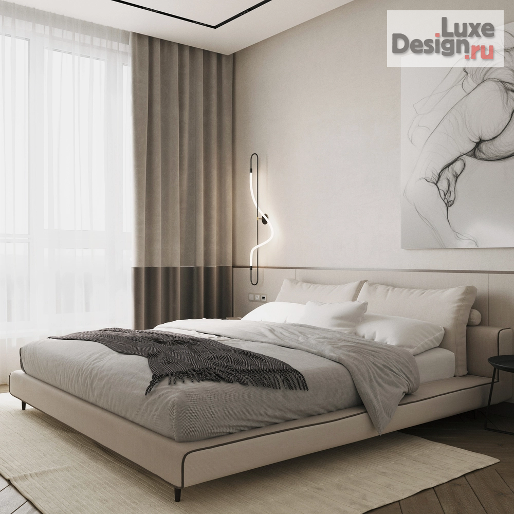 Дизайн интерьера апартаментов "Двухуровневая квартира в Сочи" (фото 9)