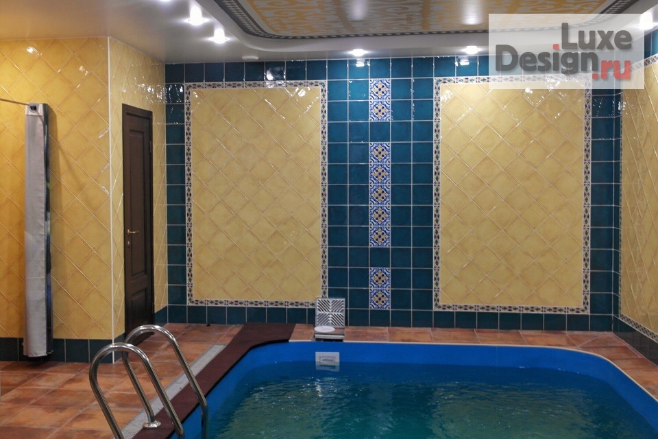 Дизайн интерьера сауны "Восточный зал для частного банного комплекса" (фото 4)