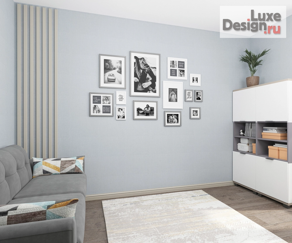 Дизайн интерьера таунхауса "ЭТЮД" (фото 12)