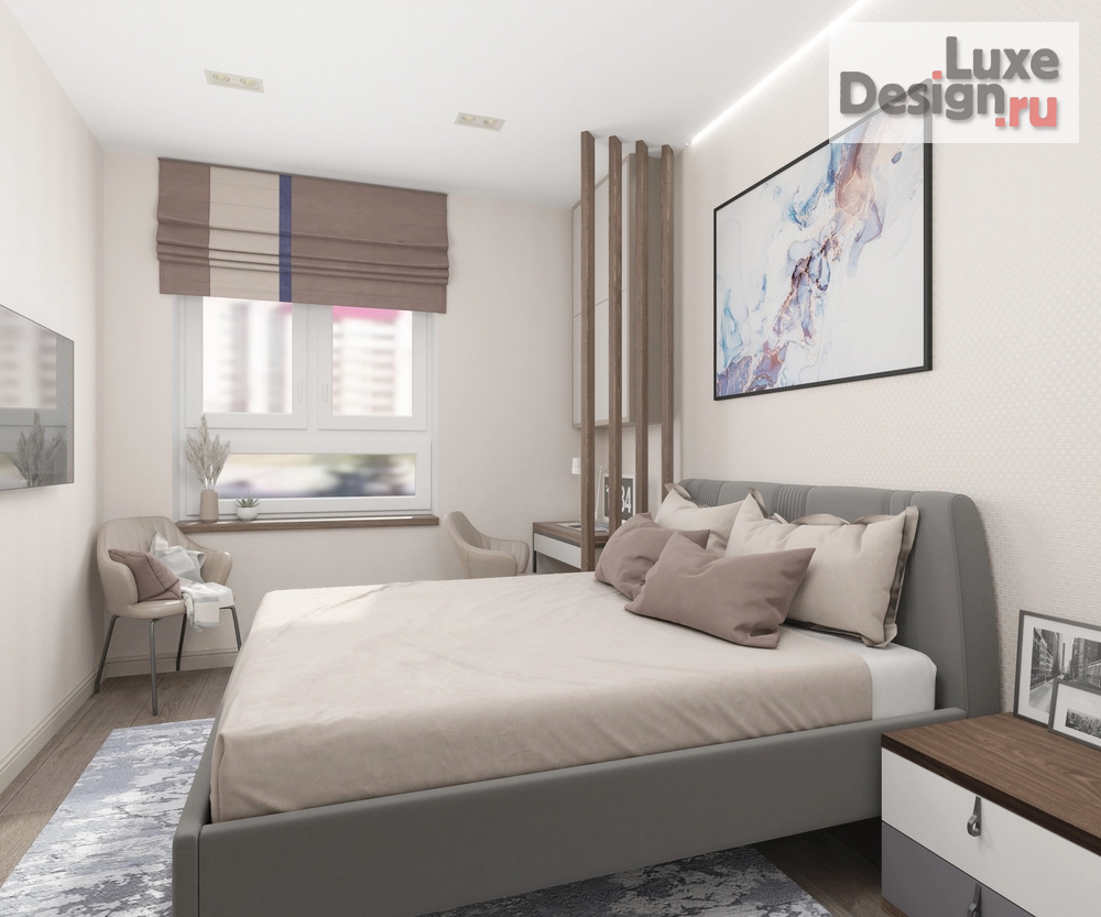 Дизайн интерьера таунхауса "ЭТЮД" (фото 7)