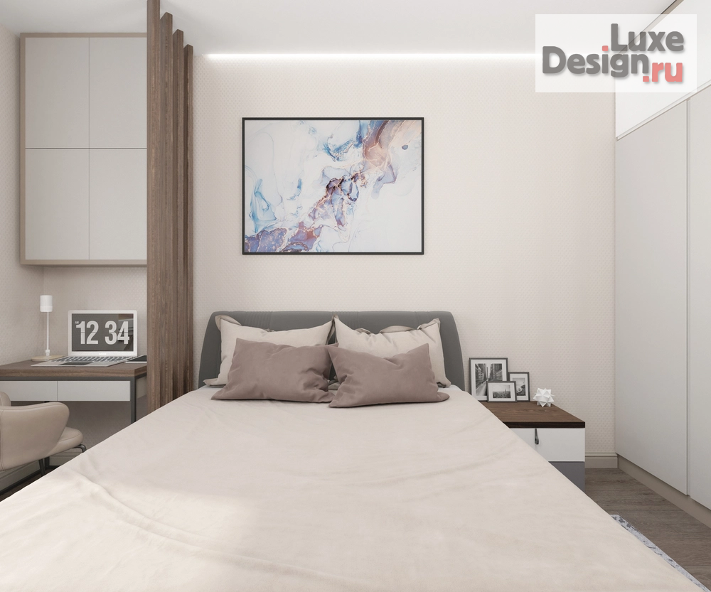 Дизайн интерьера таунхауса "ЭТЮД" (фото 8)