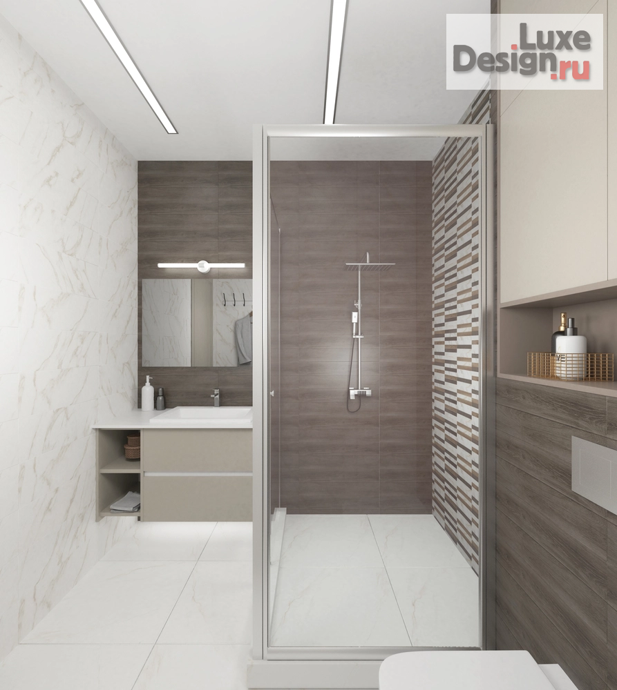 Дизайн интерьера таунхауса "ЭТЮД" (фото 5)