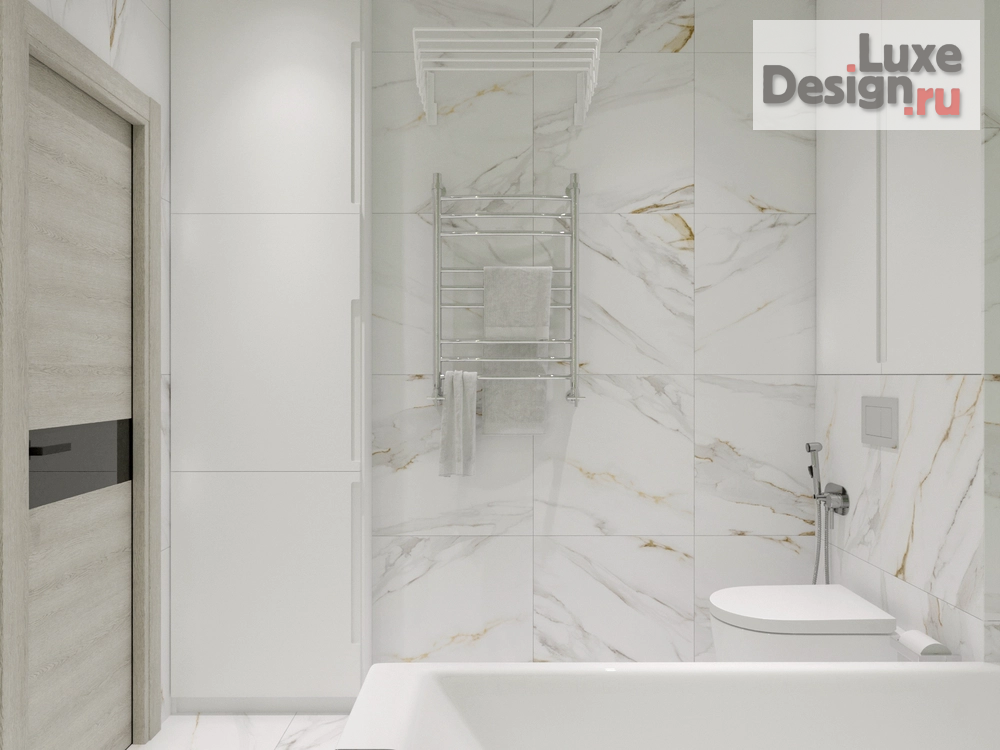 Дизайн интерьера квартиры студии "Дизайн интерьера квартиры-студии: современный стиль в элементами ваби-саби" (фото 12)