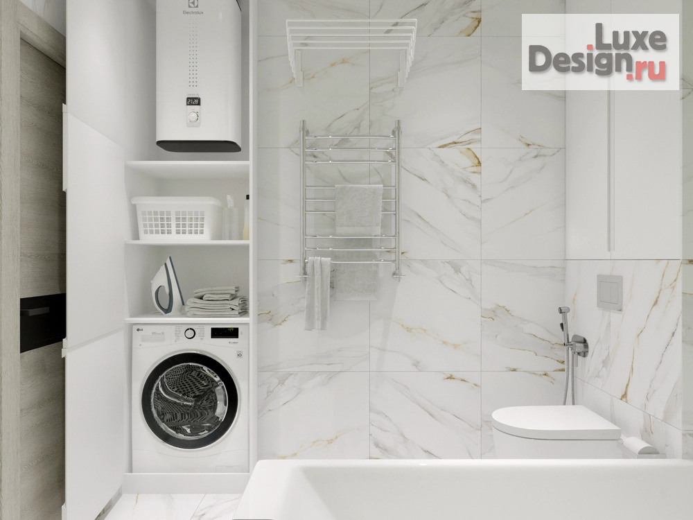 Дизайн интерьера квартиры студии "Дизайн интерьера квартиры-студии: современный стиль в элементами ваби-саби" (фото 13)