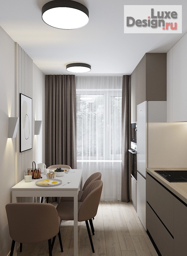 Дизайн интерьера двухкомнатной квартиры "Бюджетная квартира" (фото 8)