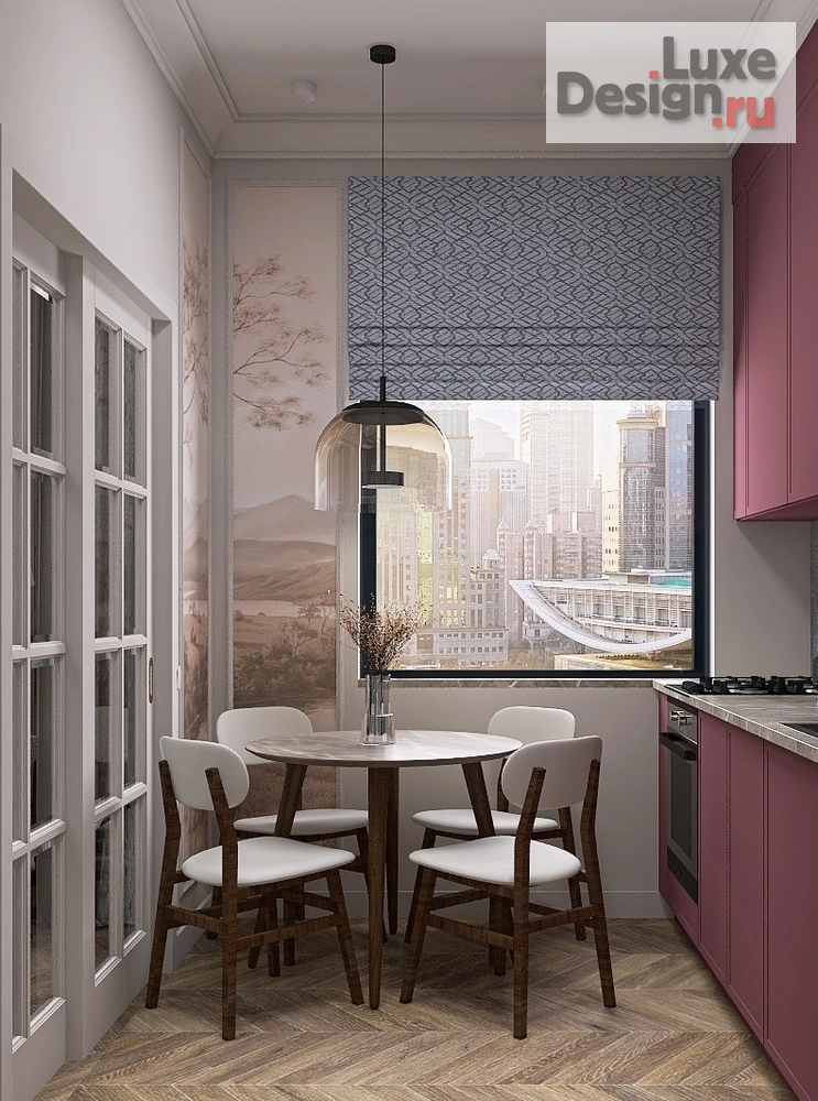 Дизайн интерьера трехкомнатной квартиры "Квартира в неоклассическом стиле" (фото 2)