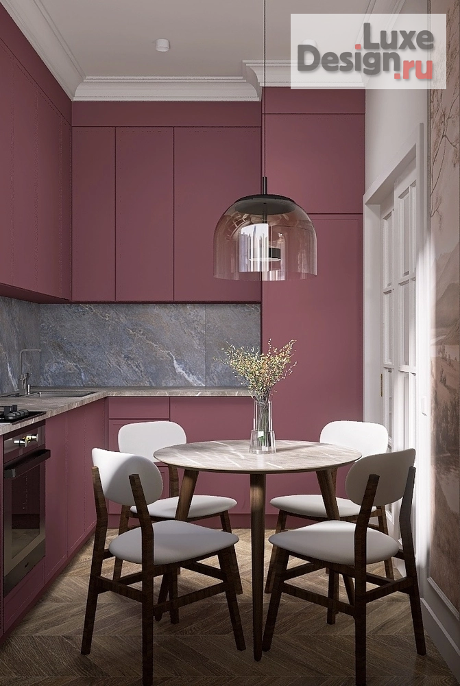 Дизайн интерьера трехкомнатной квартиры "Квартира в неоклассическом стиле" (фото 3)