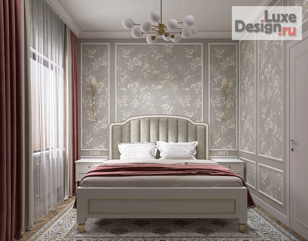 Дизайн интерьера трехкомнатной квартиры "Квартира в неоклассическом стиле" (фото 7)