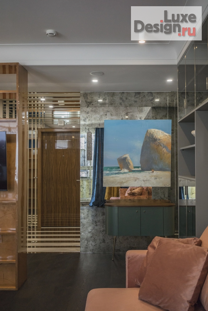 Дизайн интерьера трехкомнатной квартиры "Квартира Кино-Вино" (фото 4)