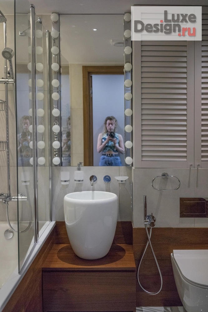 Дизайн интерьера трехкомнатной квартиры "Квартира Кино-Вино" (фото 22)