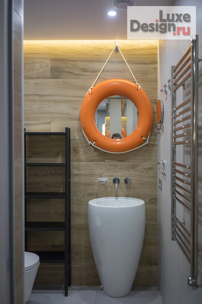 Дизайн интерьера трехкомнатной квартиры "Квартира Кино-Вино" (фото 26)