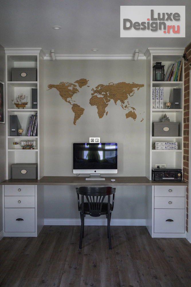 Дизайн интерьера трехкомнатной квартиры "Квартира с юмором" (фото 12)