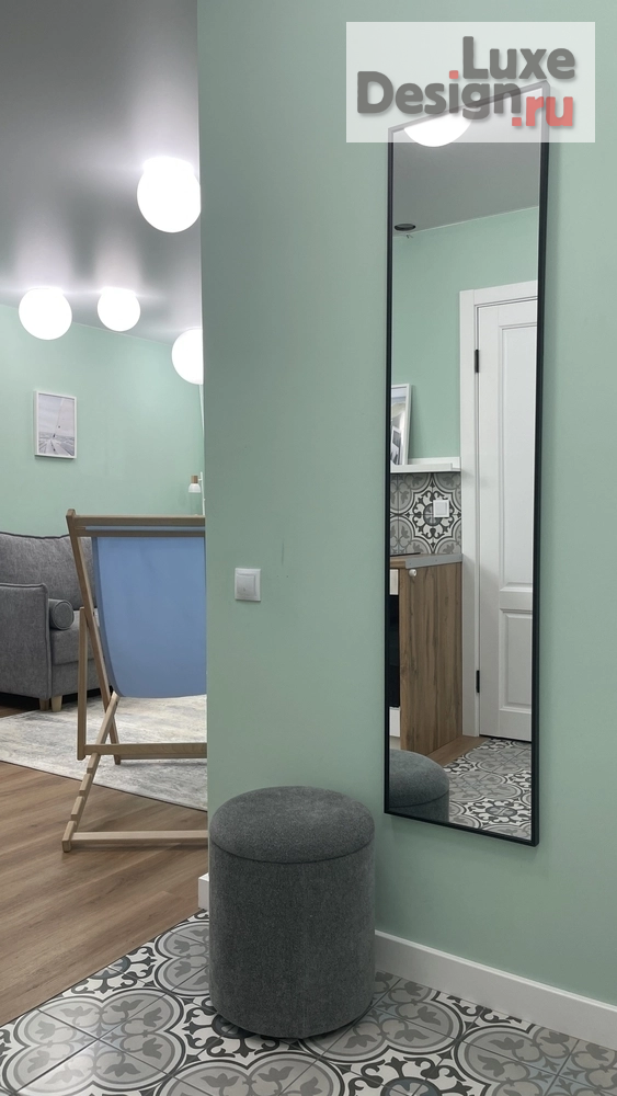 Дизайн интерьера двухкомнатной квартиры "Апартаменты на озере" (фото 2)