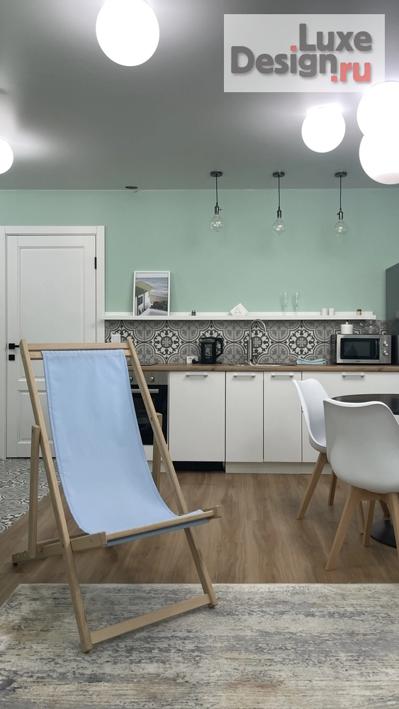 Дизайн интерьера двухкомнатной квартиры "Апартаменты на озере" (фото 10)