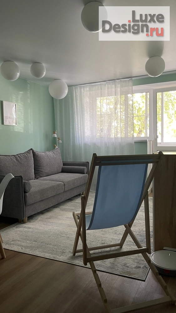 Дизайн интерьера двухкомнатной квартиры "Апартаменты на озере" (фото 8)