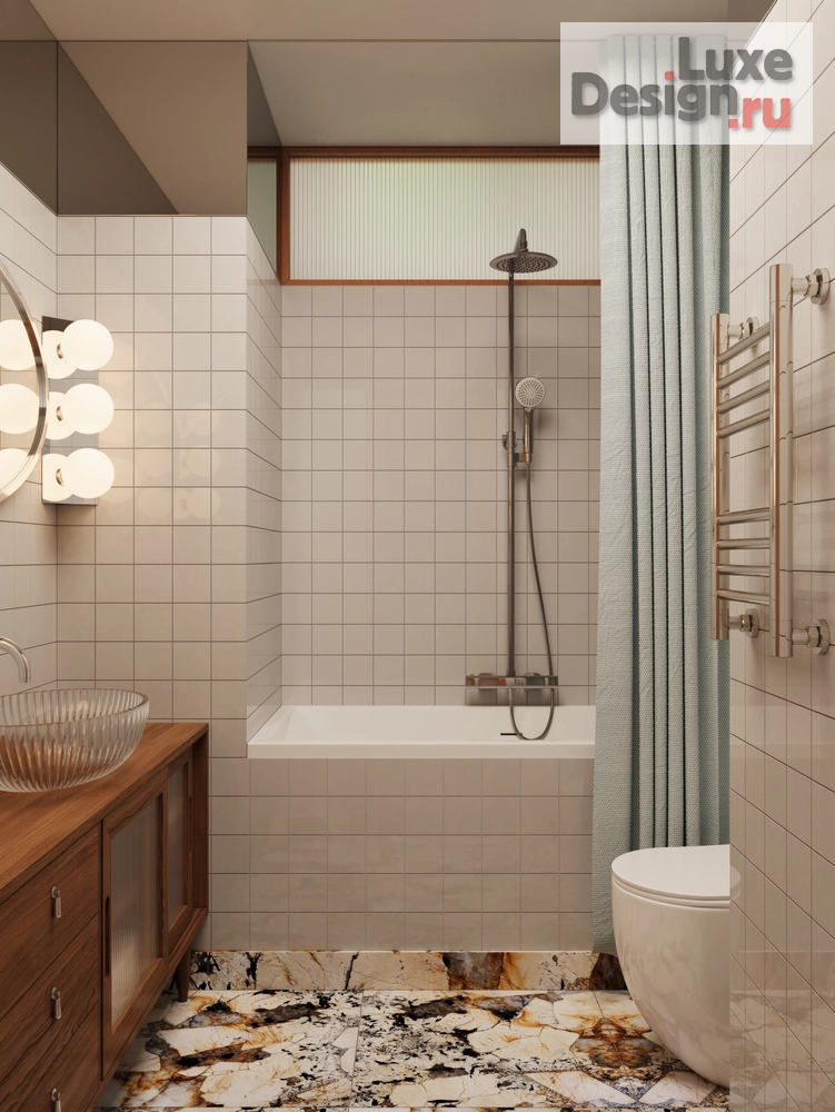 Дизайн интерьера однокомнатной квартиры "Квартира как Искусство" (фото 9)