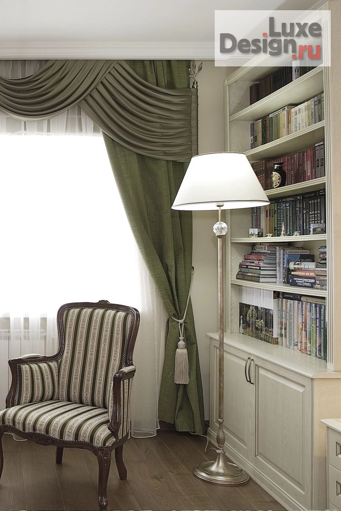 Дизайн интерьера двухкомнатной квартиры "Классика, актуальная во все времена." (фото 1)