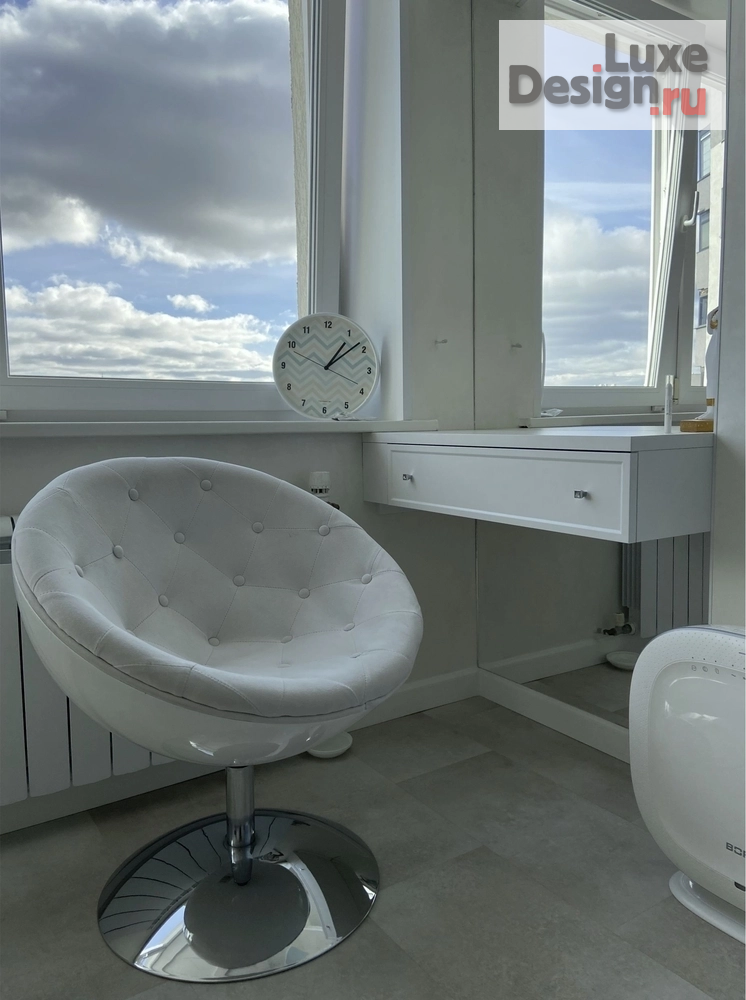 Дизайн интерьера детской "Воздушность девичьей комнаты." (фото 1)