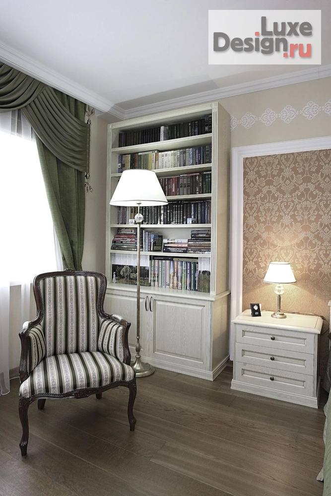 Дизайн интерьера двухкомнатной квартиры "Классика, актуальная во все времена." (фото 2)