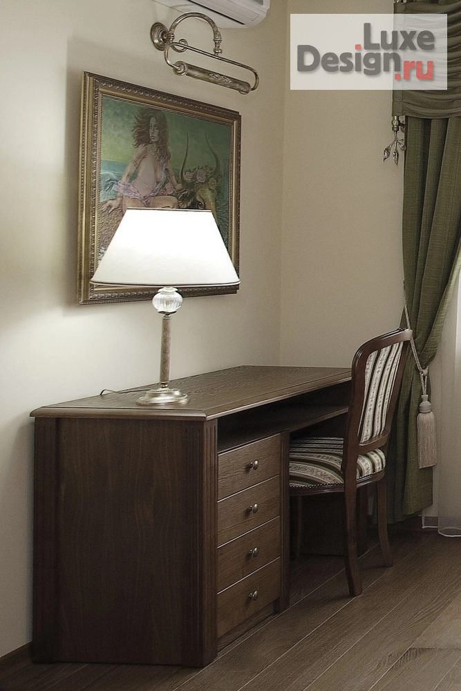 Дизайн интерьера двухкомнатной квартиры "Классика, актуальная во все времена." (фото 4)