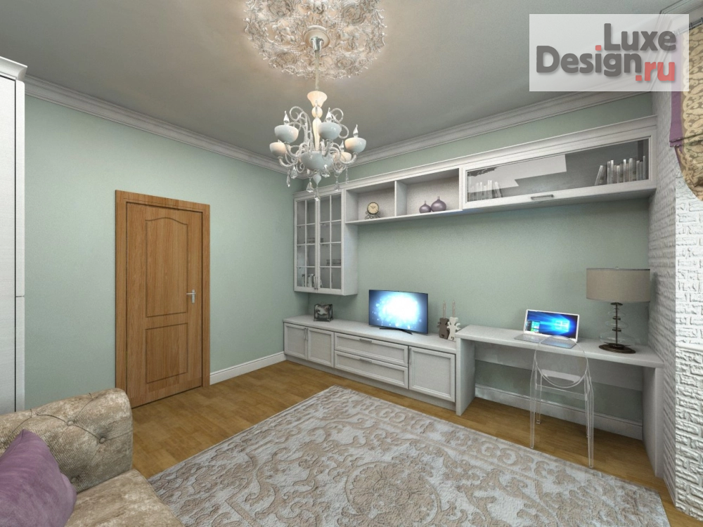 Дизайн интерьера комнаты "Проект комнаты" (фото 4)