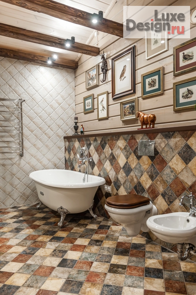 Дизайн интерьера загородного дома "Дом с птицами" (фото 9)