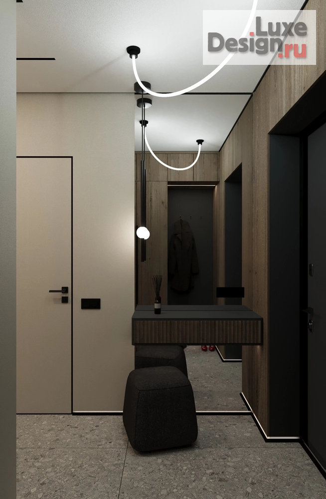 Дизайн интерьера трехкомнатной квартиры "Лесопраковая 7" (фото 7)