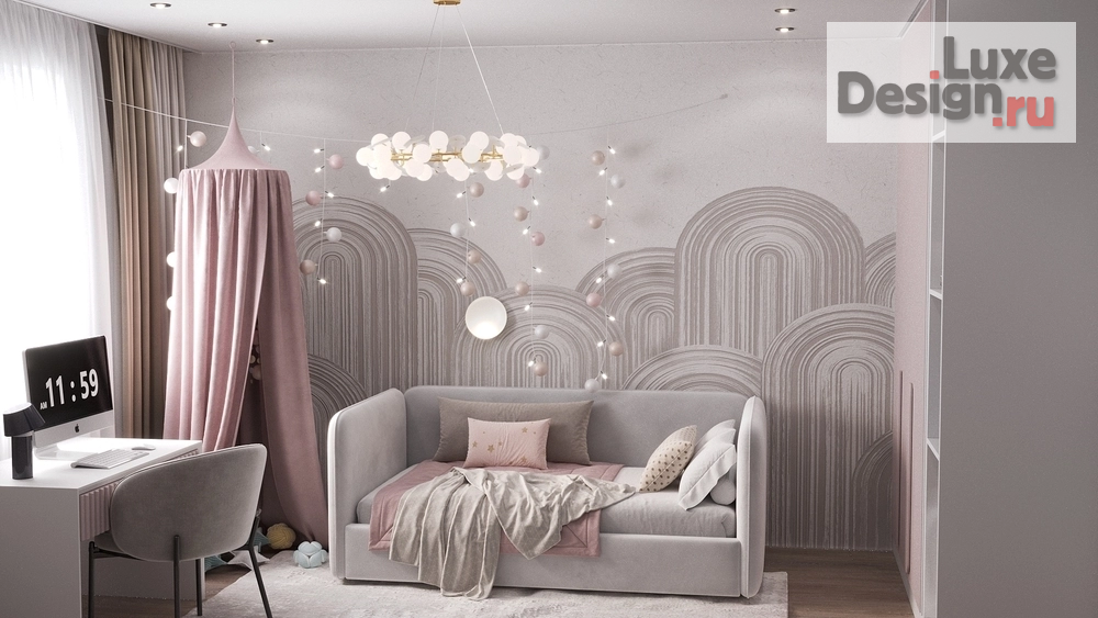 Дизайн интерьера трехкомнатной квартиры "Братьев Кашириных 111" (фото 12)