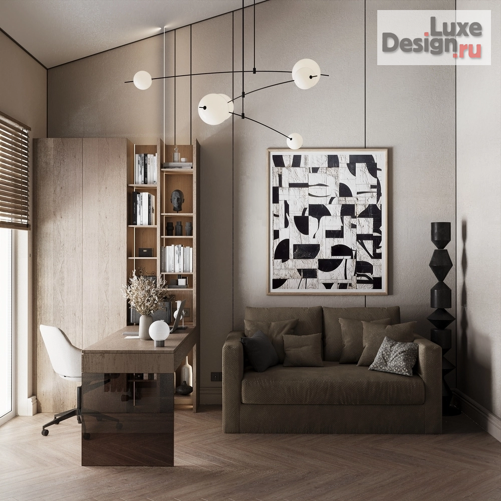 Дизайн интерьера загородного дома "Европейский 2. Жилой дом 203 кв.м" (фото 9)