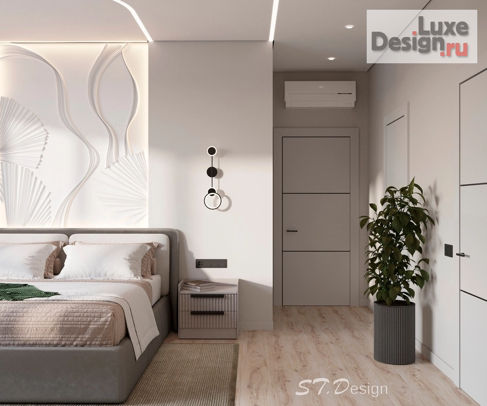 Дизайн интерьера четырехкомнатной квартиры " Оттенки Ньютона" (фото 8)