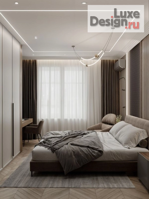 Дизайн интерьера загородного дома "дизайнер - эксперт" (фото 13)