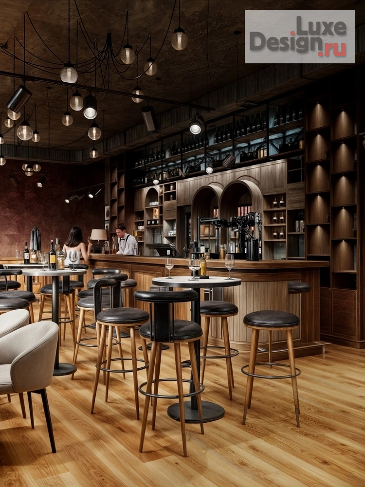 Дизайн интерьера кафе "Дизайн проект бар на Кировке. г. Челябинск." (фото 5)