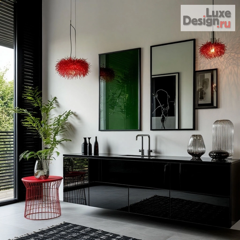 Дизайн интерьера загородного дома "Дизайн интерьера загородный дом г. Москва." (фото 2)