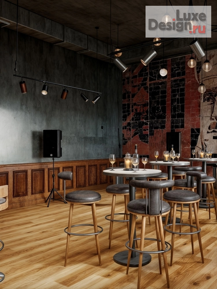 Дизайн интерьера кафе "Дизайн проект бар на Кировке. г. Челябинск." (фото 10)