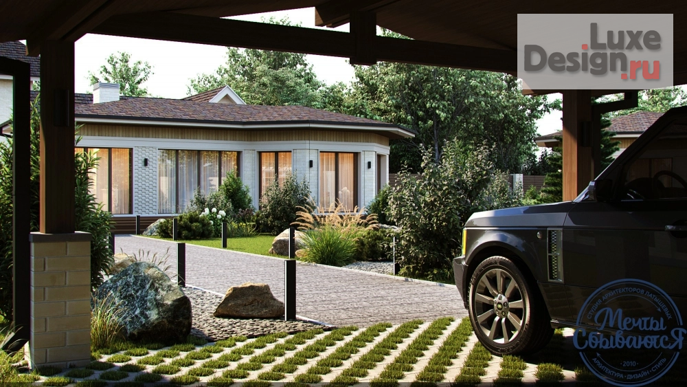 Ландшафтный дизайн "Уютный дворик" (фото 19)