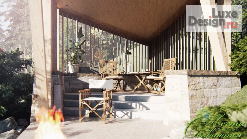 Ландшафтный дизайн "Благоустройство участка в Венгрии" (фото 3)