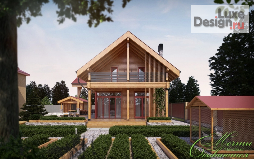 Частная архитектура "Дом-баня" (фото 3)