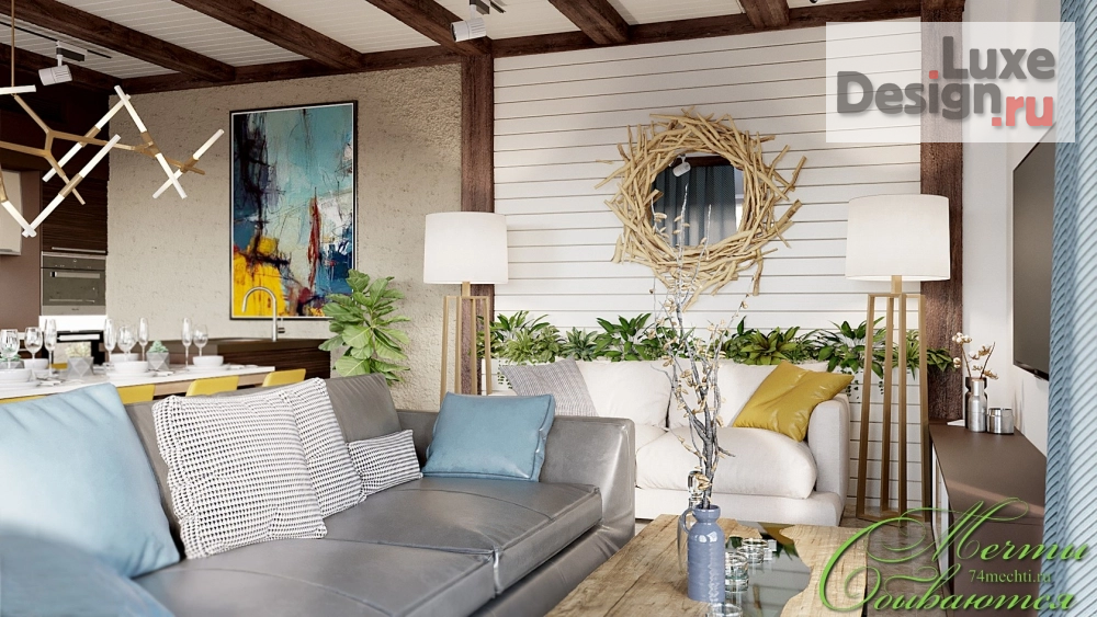 Дизайн интерьера бани "Универсальная баня" (фото 5) от дизайнера Латышевы Мария и Евгений, студия "Мечты сбываются" Дизайн интерьера бани "Универсальная баня" (фото 5)