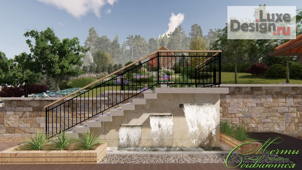 Ландшафтный дизайн "Благоустройство участка в Венгрии" (фото 6)