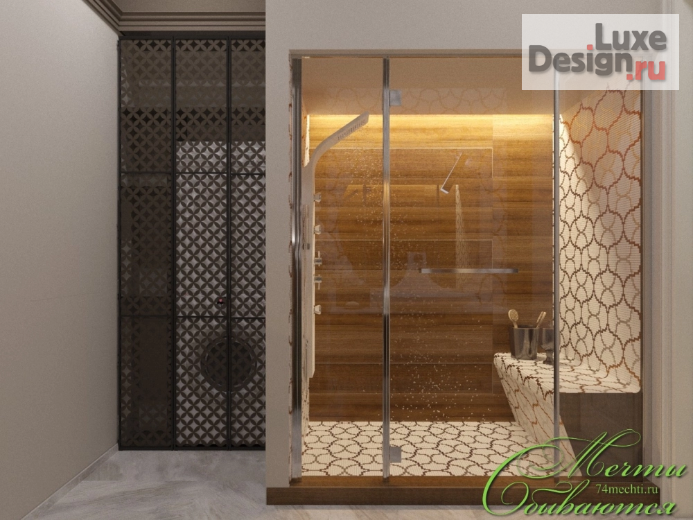 Дизайн интерьера комнаты "Ванные интерьеры в стиле ар-деко" (фото 8)