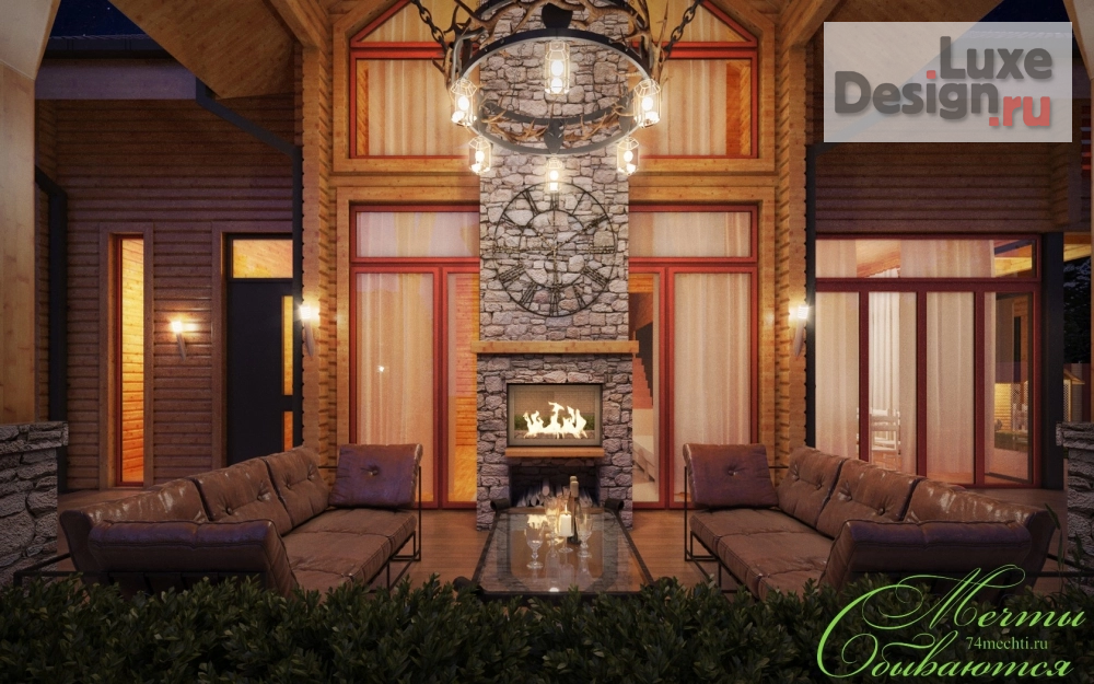 Частная архитектура "Дом-баня" (фото 9)