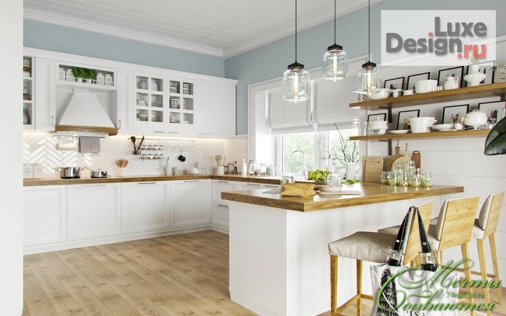 Дизайн интерьера гостиной "Европейская весна" (фото 8)